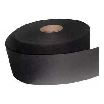 Entretela TNT 100GRS X 8CM LARG - 250M - PRETA