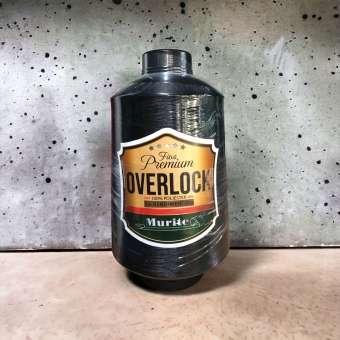 Fio Overlock Premium Preto 100% Poliéster