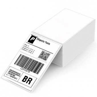 Etiqueta Adesiva Térmica 100x150x1 Resma - 10.000 unidades